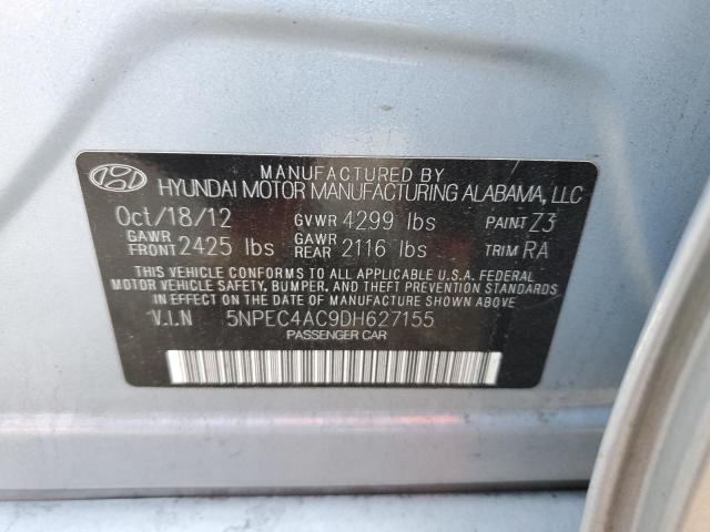 Photo 11 VIN: 5NPEC4AC9DH627155 - HYUNDAI SONATA 