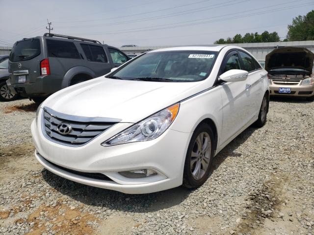 Photo 1 VIN: 5NPEC4AC9DH645350 - HYUNDAI SONATA SE 