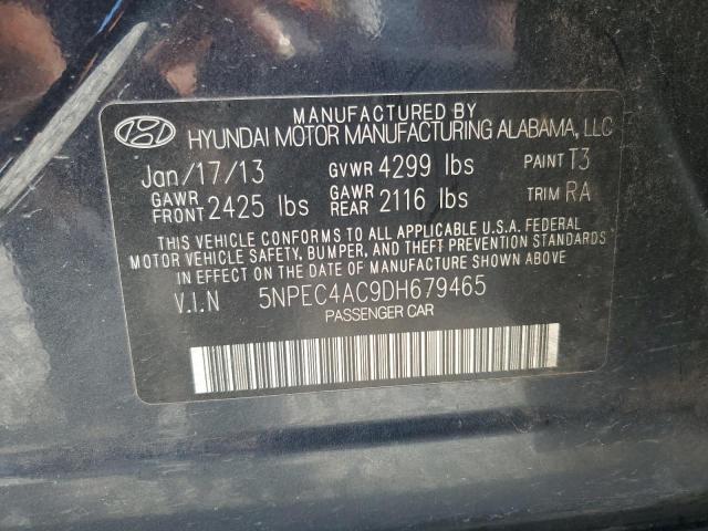 Photo 11 VIN: 5NPEC4AC9DH679465 - HYUNDAI SONATA 