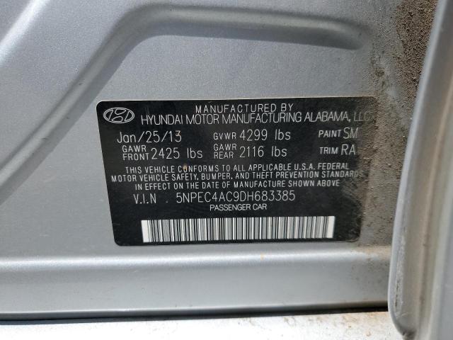 Photo 11 VIN: 5NPEC4AC9DH683385 - HYUNDAI SONATA SE 