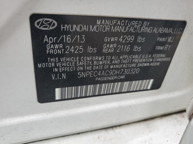 Photo 11 VIN: 5NPEC4AC9DH730320 - HYUNDAI SONATA SE 