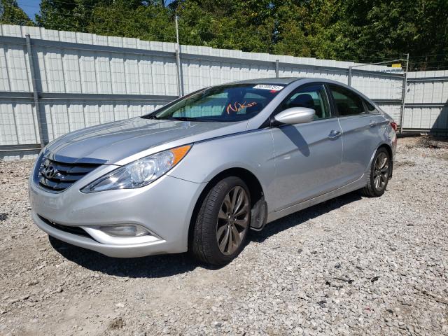 Photo 1 VIN: 5NPEC4AC9DH740667 - HYUNDAI SONATA SE 