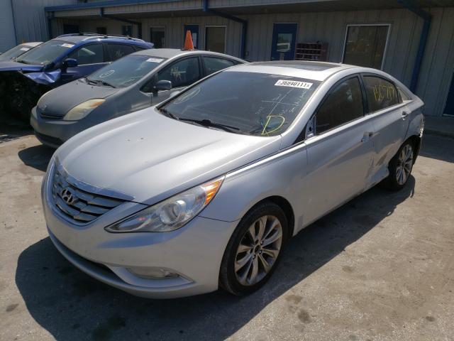 Photo 1 VIN: 5NPEC4AC9DH776875 - HYUNDAI SONATA SE 