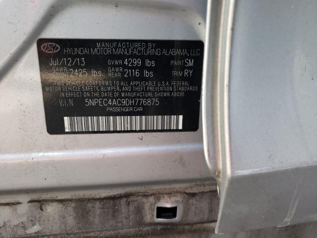 Photo 9 VIN: 5NPEC4AC9DH776875 - HYUNDAI SONATA SE 