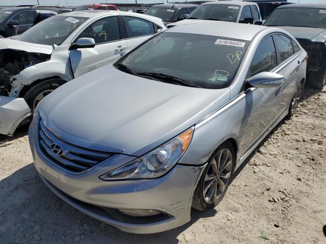 Photo 1 VIN: 5NPEC4AC9EH834324 - HYUNDAI SONATA SE 