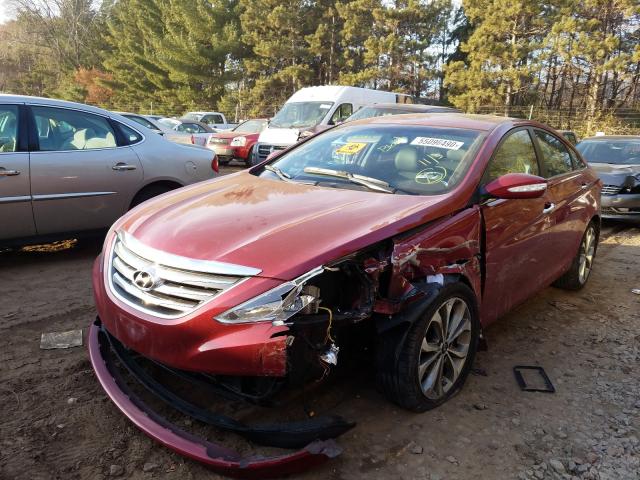 Photo 1 VIN: 5NPEC4AC9EH845159 - HYUNDAI SONATA SE 