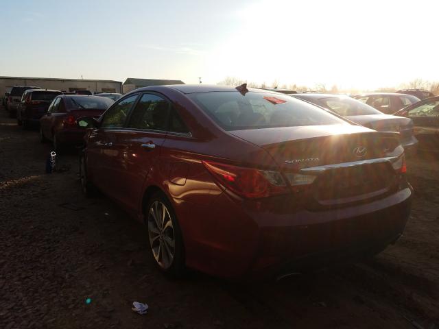 Photo 2 VIN: 5NPEC4AC9EH845159 - HYUNDAI SONATA SE 