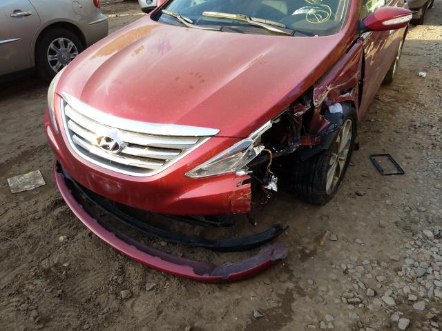 Photo 8 VIN: 5NPEC4AC9EH845159 - HYUNDAI SONATA SE 