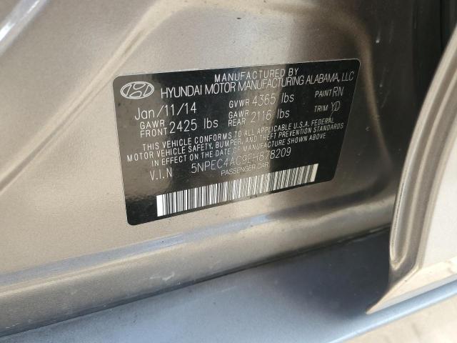 Photo 12 VIN: 5NPEC4AC9EH878209 - HYUNDAI SONATA SE 