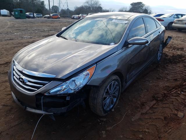 Photo 1 VIN: 5NPEC4AC9EH910852 - HYUNDAI SONATA SE 