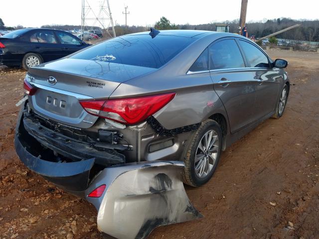 Photo 3 VIN: 5NPEC4AC9EH910852 - HYUNDAI SONATA SE 