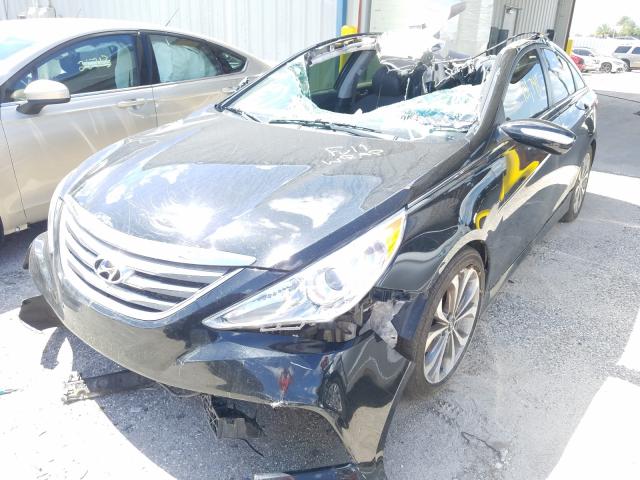 Photo 1 VIN: 5NPEC4AC9EH930762 - HYUNDAI SONATA SE 