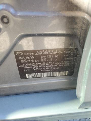 Photo 11 VIN: 5NPEC4ACXBH036538 - HYUNDAI SONATA 