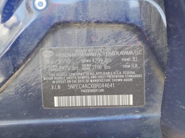 Photo 11 VIN: 5NPEC4ACXBH044641 - HYUNDAI SONATA 