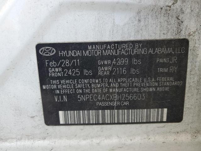 Photo 11 VIN: 5NPEC4ACXBH256603 - HYUNDAI SONATA SE 