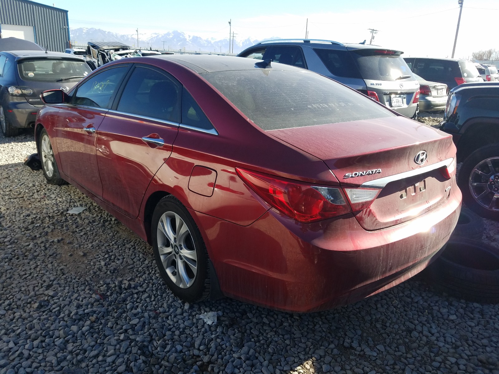 Photo 2 VIN: 5NPEC4ACXCH335853 - HYUNDAI SONATA SE 