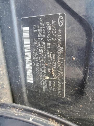 Photo 11 VIN: 5NPEC4ACXDH567550 - HYUNDAI SONATA SE 