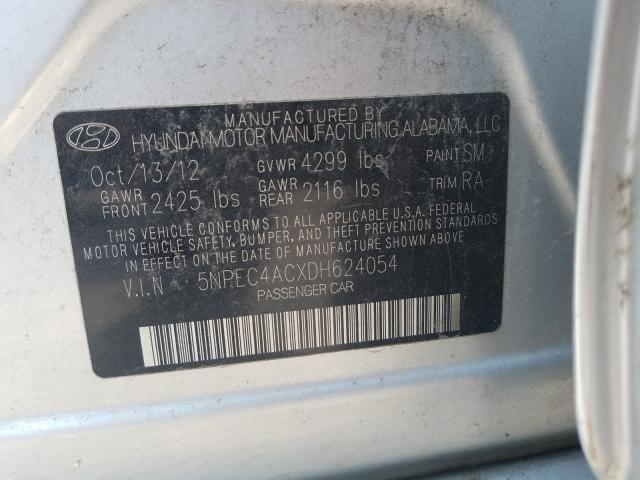 Photo 9 VIN: 5NPEC4ACXDH624054 - HYUNDAI SONATA SE 