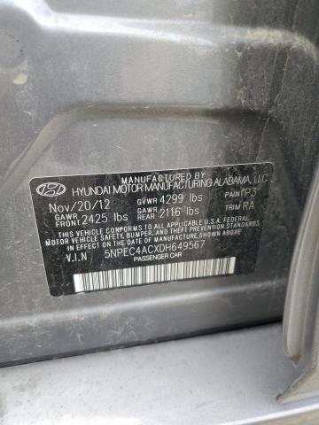 Photo 11 VIN: 5NPEC4ACXDH649567 - HYUNDAI SONATA SE 