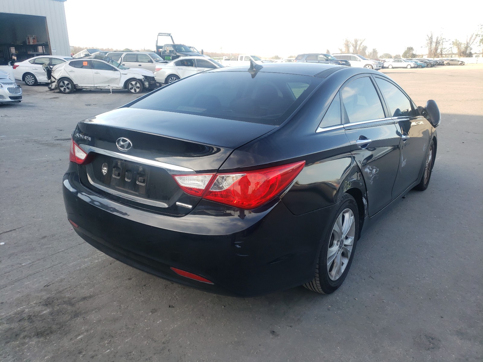 Photo 3 VIN: 5NPEC4ACXDH698395 - HYUNDAI SONATA SE 