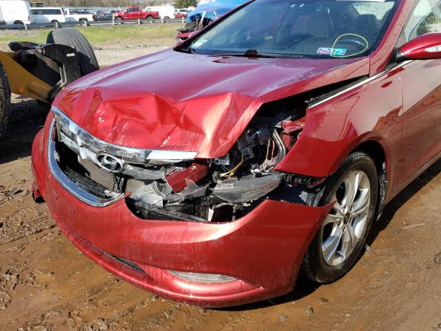 Photo 8 VIN: 5NPEC4ACXDH707113 - HYUNDAI SONATA SE 