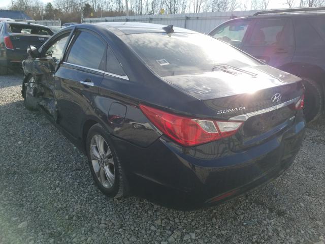 Photo 2 VIN: 5NPEC4ACXDH740080 - HYUNDAI SONATA SE 