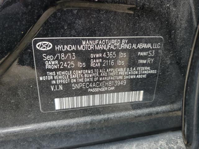 Photo 11 VIN: 5NPEC4ACXEH813949 - HYUNDAI SONATA SE 