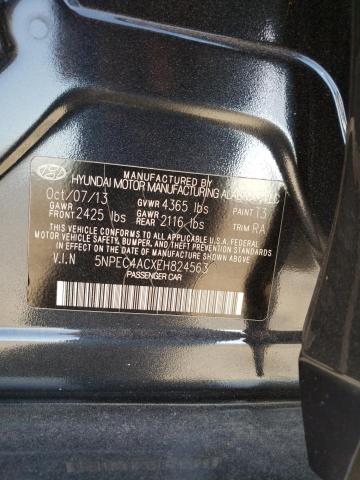 Photo 11 VIN: 5NPEC4ACXEH824563 - HYUNDAI SONATA 