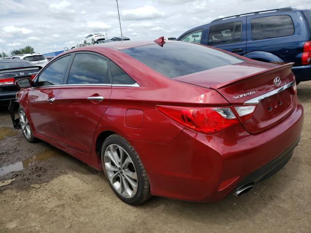 Photo 2 VIN: 5NPEC4ACXEH827026 - HYUNDAI SONATA SE 