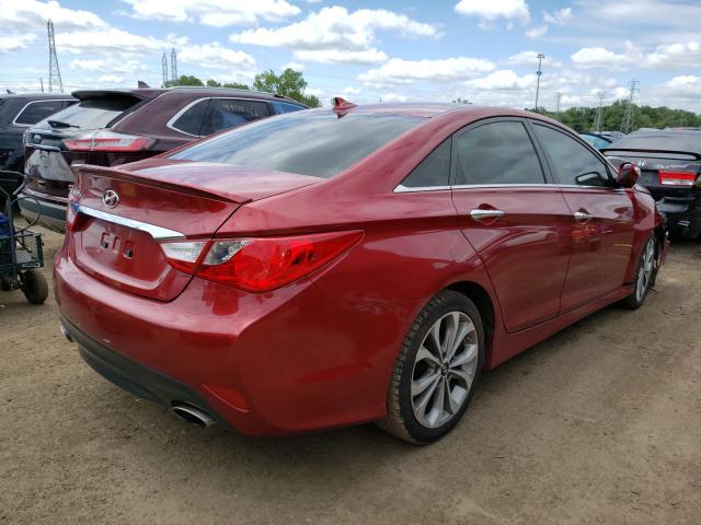 Photo 3 VIN: 5NPEC4ACXEH827026 - HYUNDAI SONATA SE 