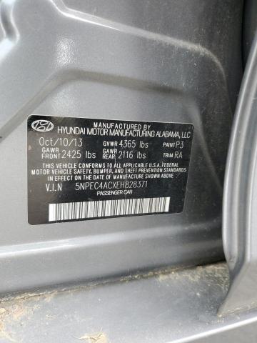 Photo 11 VIN: 5NPEC4ACXEH828371 - HYUNDAI SONATA 