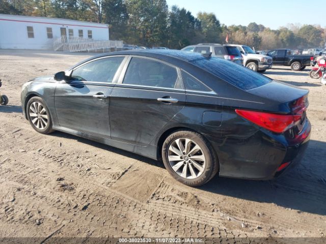 Photo 2 VIN: 5NPEC4ACXEH840830 - HYUNDAI SONATA 