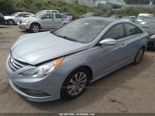 Photo 1 VIN: 5NPEC4ACXEH844456 - HYUNDAI SONATA 