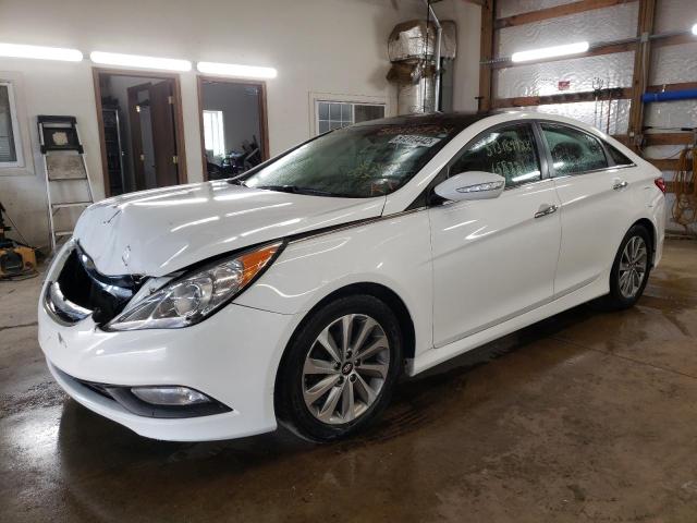 Photo 1 VIN: 5NPEC4ACXEH849446 - HYUNDAI SONATA SE 