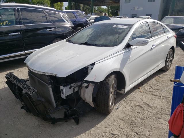 Photo 1 VIN: 5NPEC4ACXEH857224 - HYUNDAI SONATA SE 