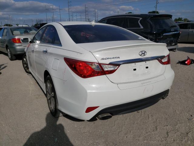 Photo 2 VIN: 5NPEC4ACXEH857224 - HYUNDAI SONATA SE 