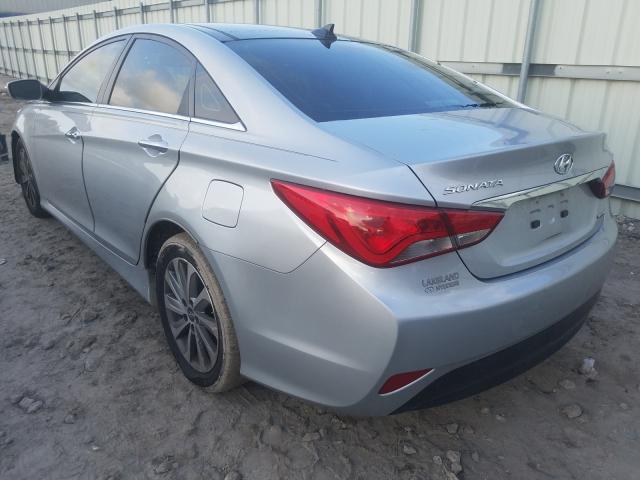 Photo 2 VIN: 5NPEC4ACXEH876114 - HYUNDAI SONATA SE 