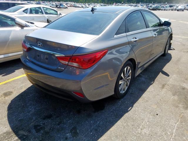 Photo 3 VIN: 5NPEC4ACXEH886576 - HYUNDAI SONATA SE 