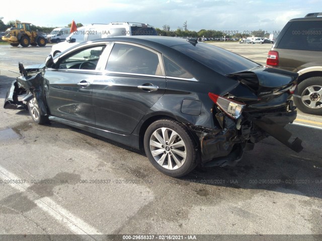 Photo 2 VIN: 5NPEC4ACXEH917146 - HYUNDAI SONATA 