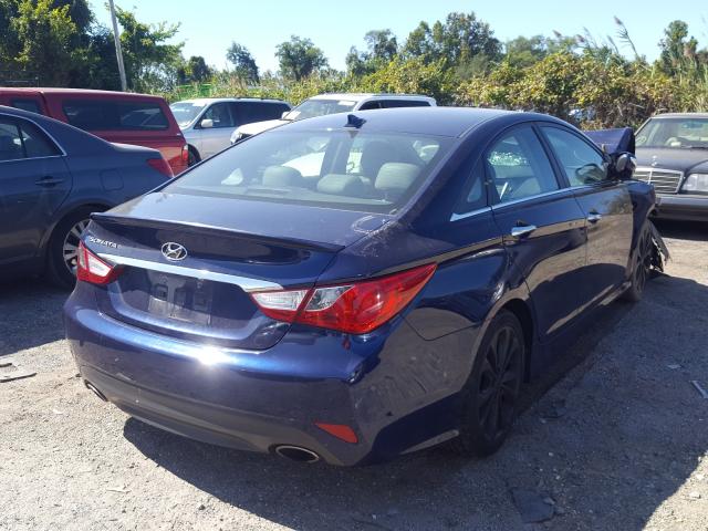 Photo 3 VIN: 5NPEC4ACXEH924565 - HYUNDAI SONATA SE 