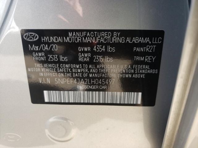 Photo 9 VIN: 5NPEF4JA2LH045497 - HYUNDAI SONATA 