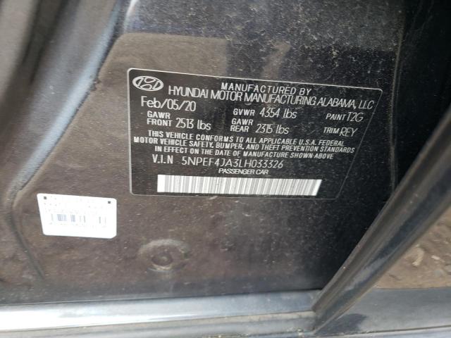 Photo 11 VIN: 5NPEF4JA3LH033326 - HYUNDAI SONATA 