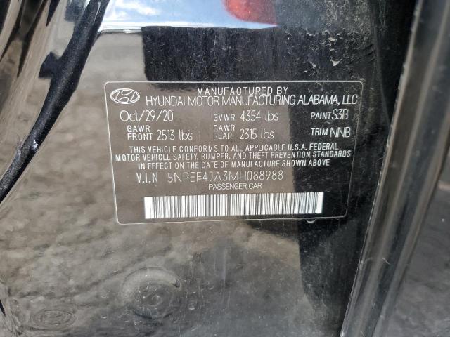 Photo 11 VIN: 5NPEF4JA3MH088988 - HYUNDAI SONATA SEL 