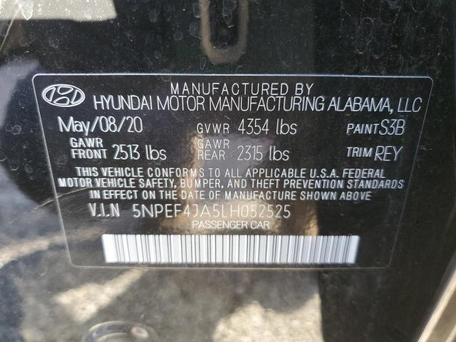 Photo 12 VIN: 5NPEF4JA5LH052525 - HYUNDAI SONATA SEL 