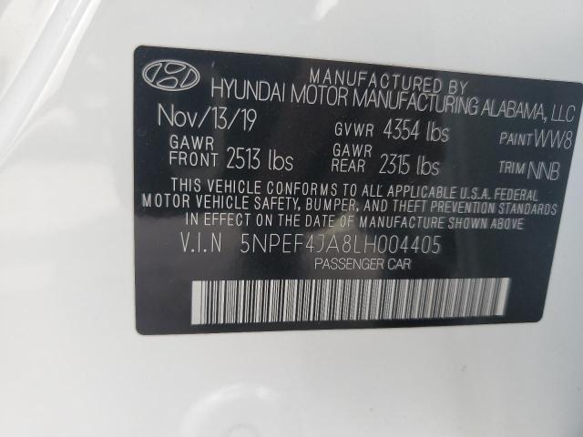 Photo 11 VIN: 5NPEF4JA8LH004405 - HYUNDAI SONATA 