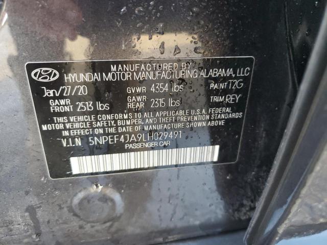 Photo 11 VIN: 5NPEF4JA9LH029491 - HYUNDAI SONATA 