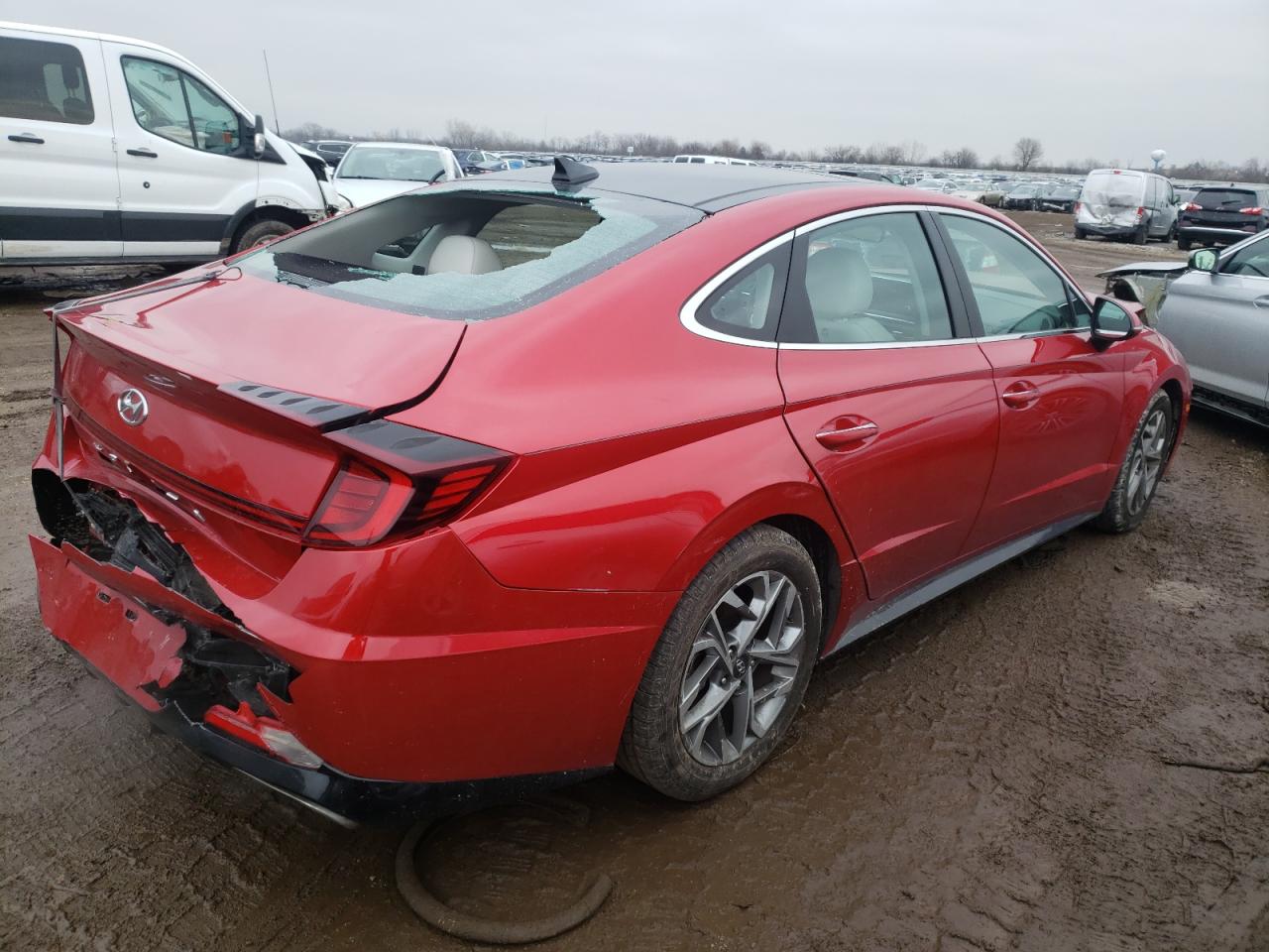 Photo 2 VIN: 5NPEF4JAXLH056067 - HYUNDAI SONATA 