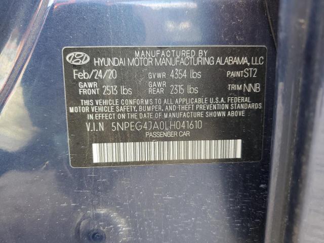 Photo 12 VIN: 5NPEG4JA0LH041610 - HYUNDAI SONATA 