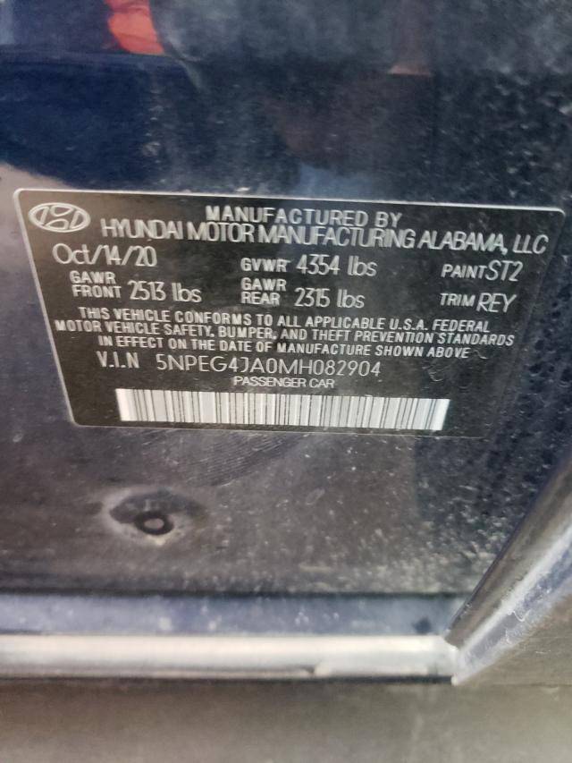 Photo 9 VIN: 5NPEG4JA0MH082904 - HYUNDAI SONATA SE 