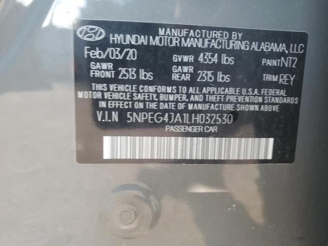 Photo 11 VIN: 5NPEG4JA1LH032530 - HYUNDAI SONATA SE 